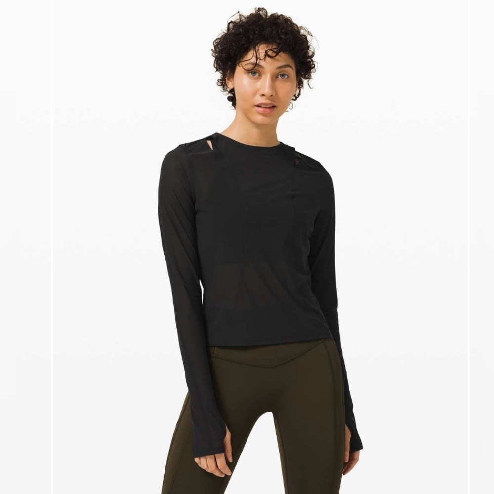 Lululemon Set Challenger Long Sleeve
Black